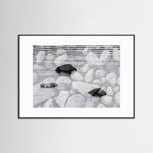 Askim, Göteborg – Dubbelexponering av stenar | Fine Art Print