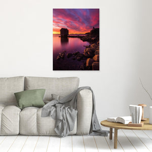 Solnedgång vid Brottkärr – Skärgård utanför Göteborg | Canvas
