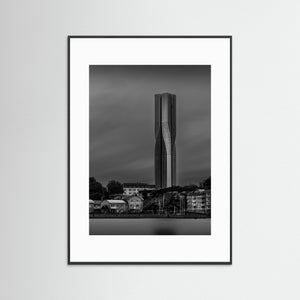 Karlatornet i svartvitt – Göteborgs skyline | Fine Art Print 