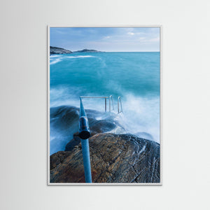 Badtrappa vid Stora Amundön – Billdals skärgård, Göteborg | Fine Art Print 
