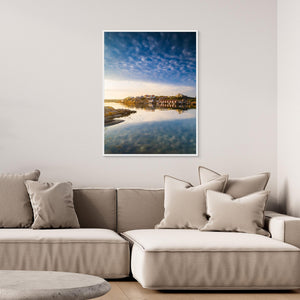 Sommarkväll vid Sandvik, Torslanda – Hisingen Göteborg | Canvas