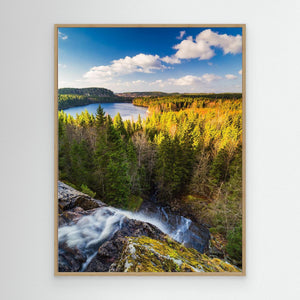 Fluxfallet i Herrljunga – vattenfall och utsikt | Canvas