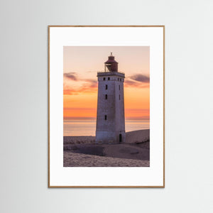Danmark – Rubjerg Knude Fyr i solnedgång | Fine Art Print