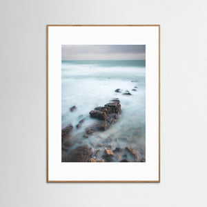 Cascais Portugal kust – lång exponering och stilla hav | Fine Art Print