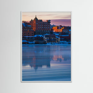 Klippan Göteborg i vinterljus – Utsikt från Färjenäs | Fine Art Print