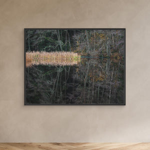 Novemberstillhet vid Kvarndammen - CANVAS