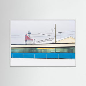 Göteborg – Rörelse i vinterljus vid Frihamnen | Fine Art Print