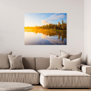 Stillhet över Messmörtjärn - CANVAS