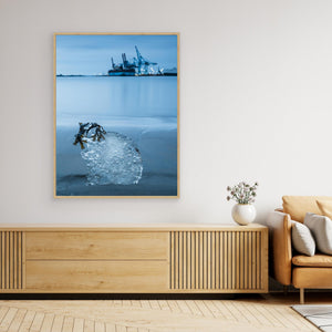 Isformation vid Nya Varvet – Göteborgs hamninlopp | Canvas