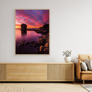 Solnedgång vid Brottkärr – Skärgård utanför Göteborg | Canvas