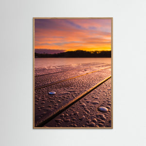 Morgonljus i droppar – Stensjön, Mölndal | Fine Art Print