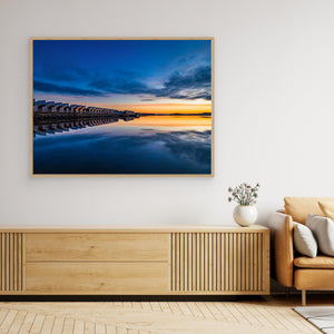 Vid sjöbodarnas kant - CANVAS