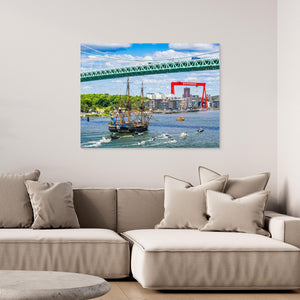Hemkomst under Älvsborgsbron - CANVAS