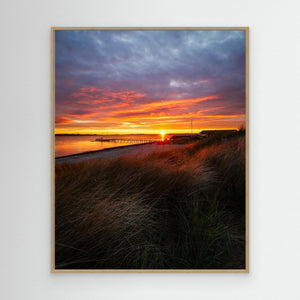 Sista ljuset över Stråvalla - CANVAS