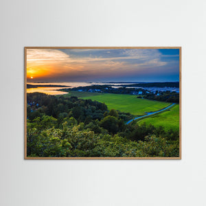 Solnedgång över Björlanda kile och Store Udd – Hisingen | Fine Art Print