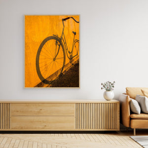 Cykelns silhuett - CANVAS