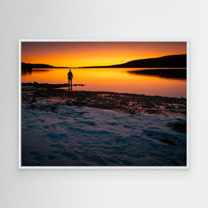 Gryning vid Lofssjön - CANVAS