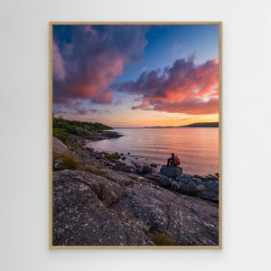 Solnedgång vid Kippholmen - CANVAS