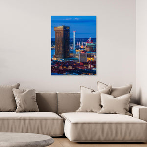 Blå timmen över Göteborg - CANVAS