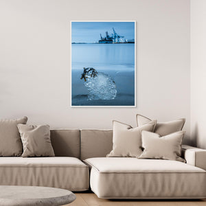 Isformation vid Nya Varvet – Göteborgs hamninlopp | Canvas