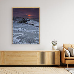 Vinterljus över Hönö - CANVAS
