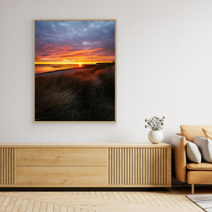 Sista ljuset över Stråvalla - CANVAS