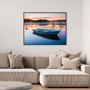 Stillhet vid Stensjön - CANVAS