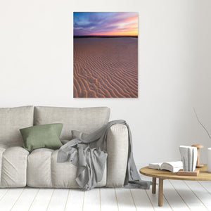 Danmark – Råbjerg Mile i solnedgång | Canvas