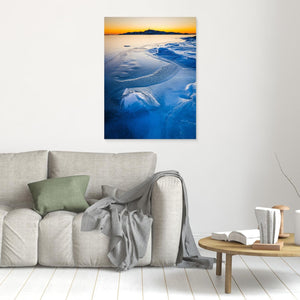 Isformationer vid Stora Amundön Göteborg – Vinter vid havet | Canvas