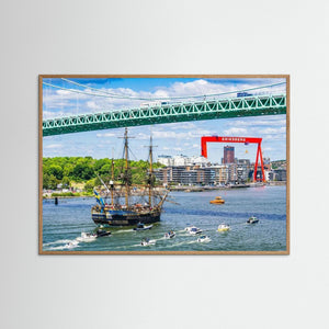 Hemkomst under Älvsborgsbron