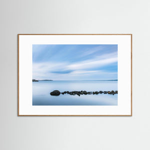 Minimalistisk kust vid Frillesås