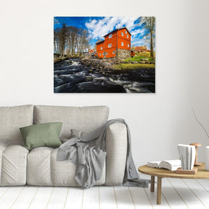 Lockö kvarn i Hyssna – Historisk kvarnmiljö vid Surtan | Canvas