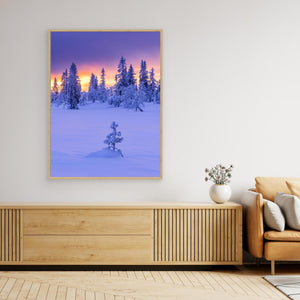 Vinterlandskap i Lofsdalsfjällen – Härjedalen | Canvas