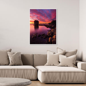 Solnedgång vid Brottkärr – Skärgård utanför Göteborg | Canvas