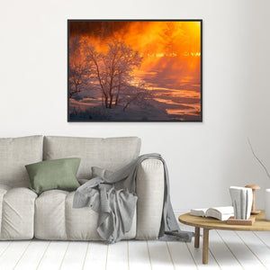 Grövlan i morgonljus - CANVAS