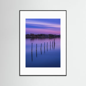 Solnedgång vid Sandvik på Hisingen – Göteborg | Fine Art Print