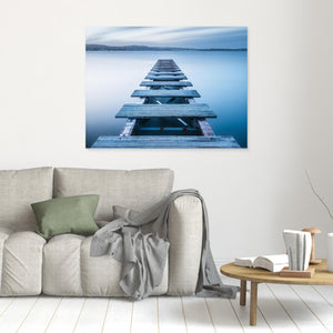 Brygga vid Näsets badplats – Göteborg | Canvas