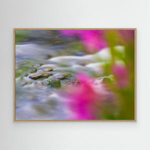 Ljusnan i sommarfärger – Bruksvallarna, Härjedalen | Canvas