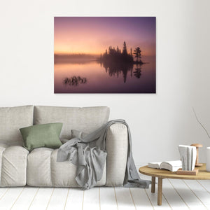 Vannen i gryningsljus – Hemsedal, Norge | Canvas