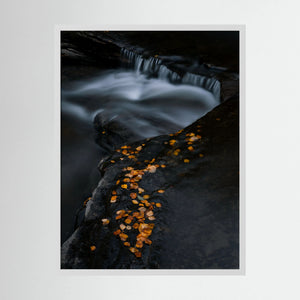 Höstens stilla rörelse - Ljusnan, Bruksvallarna | Fine Art Print