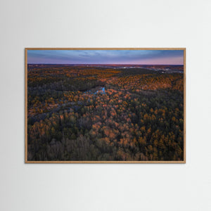 Änggårdsbergen i kvällsljus | Fine Art Print Göteborg