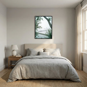 Stillhet i dimman - Stensjön, Mölndal | Fine Art Print