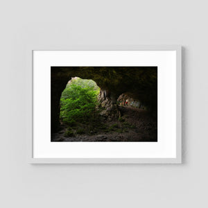 Ljuset i berget - Högsbo pegmatitbrott | Fine Art Print