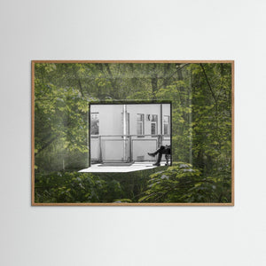 Mellan verkligheter – Kvarnbyn möter Strömparken, Mölndal | Fine Art Print