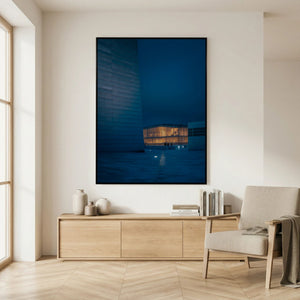 Blå timmen - Operahuset i Oslo | Canvas