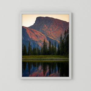 Sista ljuset vid Gørrtjerne | Hemsedal, Norge | Fine Art Print