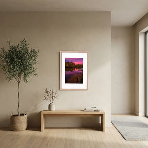 Gryningens färger - Ljusnan, Härjedalen | Fine Art Print