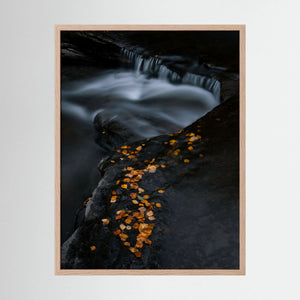 Höstens stilla rörelse - Ljusnan, Bruksvallarna | Fine Art Print