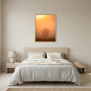Ensam i morgondimman – Hemsedal, Norge | Fine Art Print