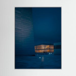 Blå timmen - Operahuset i Oslo | Canvas